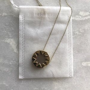 House of Harlow 1960 Khaki Mini Sunburst Pendant